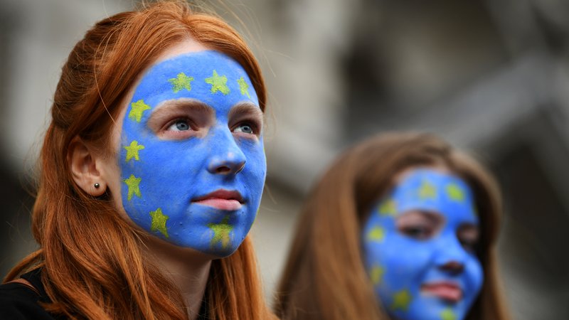 Fotografija: »Evropska unija lahko razpade, Evropa ne sme!« FOTO: Reuters