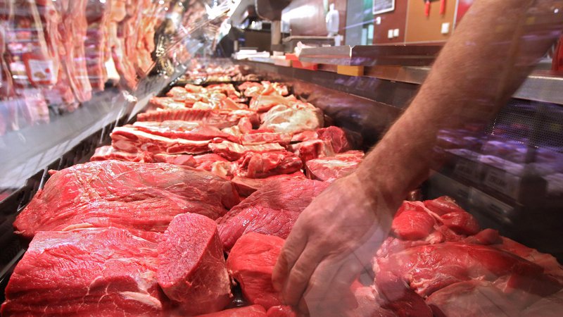Fotografija: Do leta 2040 bo 35 odstotkov vsega mesa predstavljalo gojeno meso, 25 odstotkov pa bodo sestavljali veganski nadomestki. FOTO: Voranc Vogel/Delo