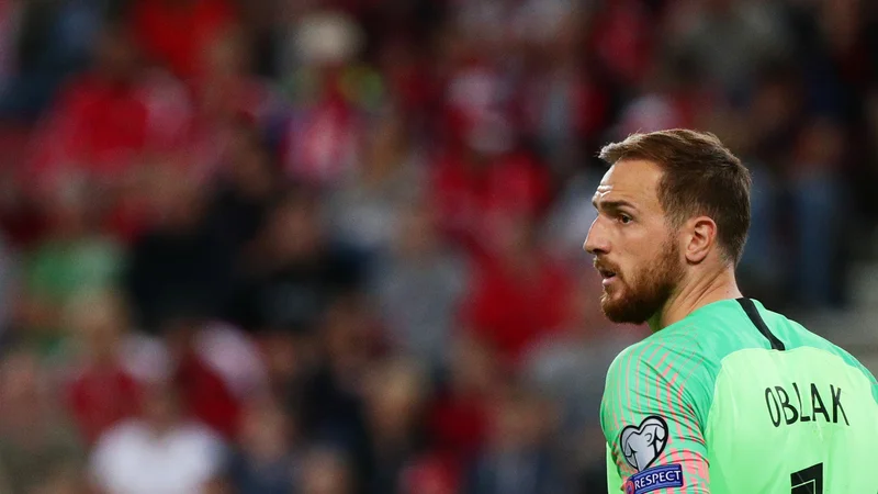 Fotografija: Jan Oblak je kot prvi vratar vreden sto milijonov evrov. FOTO: Reuters