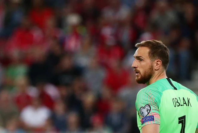Jan Oblak je kot prvi vratar vreden sto milijonov evrov. FOTO: Reuters