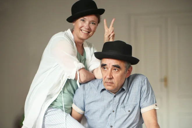 Zakonca Sultanov sta na noge postavila mednarodni festival klovnade in sodobnega cirkusa. FOTO: Jure Eržen