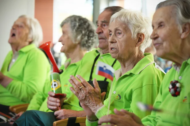 Na seniorskem maratonu Franja so uživali tudi navijači. Foto Jure Eržen