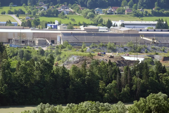 Požar na deponiji Halda FOTO: Tadej Regent