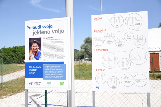 »Naučiš se, da moraš za dosego cilja veliko delati, da stvari ne padejo same z neba, navadiš se discipline in delovnih navad.,« pravi atlet Primož Kozmus. Foto Občina Krško