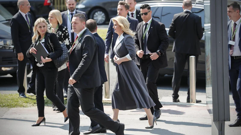 Fotografija: Preteklo nedeljo, takoj po Šeksovem nastopu, se je zato postavilo vprašanje, ali ni prav Radeljić tisti, ki bi lahko, tudi zaradi maščevanja, sprožil afero, ki bi Grabar Kitarovićevi onemogočila ali vsaj otežila novo predsedniško kandidaturo. FOTO: Uroš Hočevar