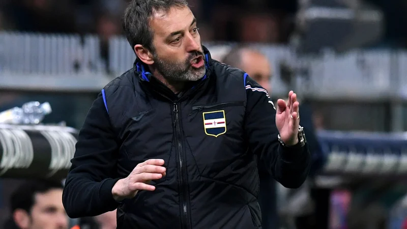 Fotografija: Marco Giampaolo bo sedel na vroči trenerski stolček v Milanu. FOTO: Reuters