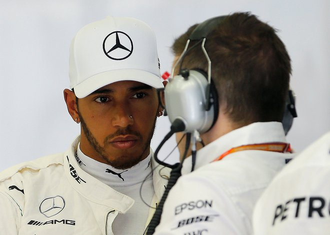 Lewis Hamilton bo v Franciji lovil četrto zaporedno zmago. FOTO: Reuters