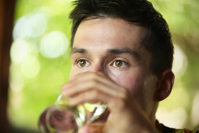 Primož Roglič: »Bolečina vedno mine, rezultati so večni.« FOTO: Jure Eržen