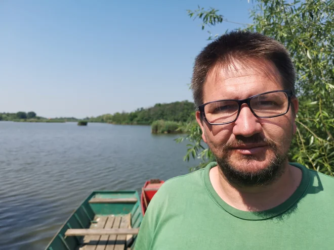 Aleksandar Sarmeš, upravitelj naravnega rezervata Kraljevac pri Deliblatu. Foto Milena Zupanič