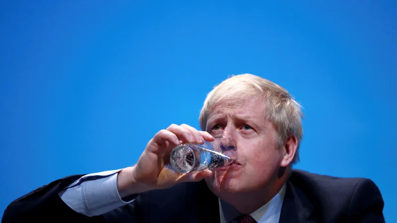 Fotografija: Boris Johnson, kljub temperamentni ljubezenski zvezi volilcem obljublja, da je predvsem mož, ki drži besedo. Foto Reuters