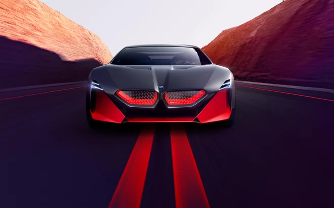 Koncept BMW M next naj bi bil svojska napoved, kako bodo v prihodnje delovali športni avtomobili te slovite znamke.<br />
Foto BMW