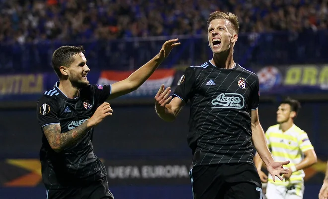 Med strelci za Španijo proti Franciji je bil tudi član zagrebškega Dinama Dani Olmo (desno). FOTO: Reuters