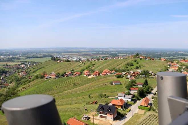 Pogled z Vinariuma. FOTO: Dušan Dundek