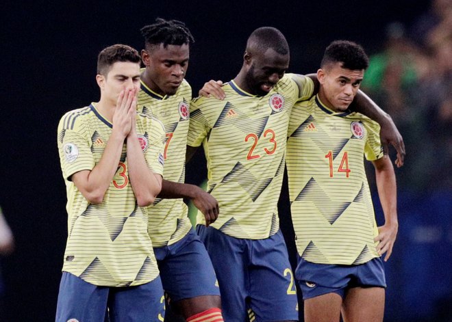 Kolumbijci niso imeli sreče. FOTO: Reuters