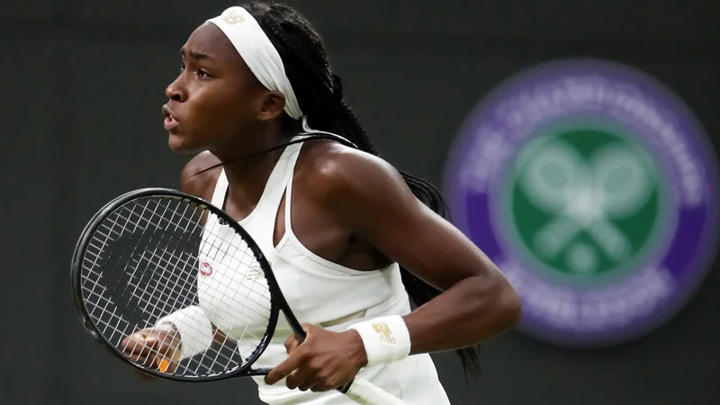 Fotografija: Cori Gauff, najstnica, o kateri govori ves teniški svet, bo naslednja tekmica Polone Hercog. FOTO: Reuters