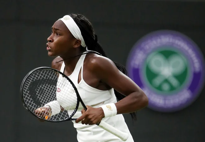 Cori Gauff, najstnica, o kateri govori ves teniški svet, bo naslednja tekmica Polone Hercog. FOTO: Reuters