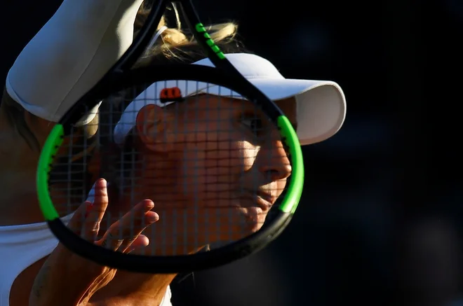 Ko je Polona Hercog pred tednom dni videla žreb, ji je bil všeč, vedela je, da lahko doseže odmeven rezultat. FOTO: Reuters