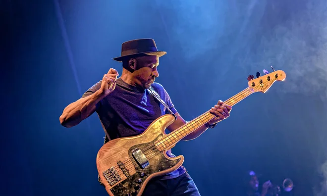 Marcus Miller, vrhunski mojster basitare.<br />
Foto: Thierry Dubuc