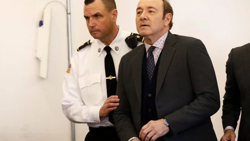 Fotografija: Kevin Spacey se je v zvezi z incidentom na sodišču že januarja izrekel za nedolžnega. FOTO: Reuters