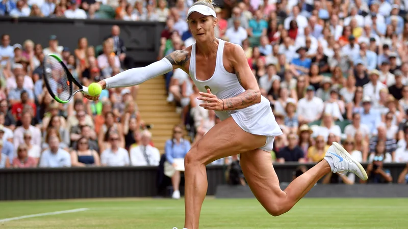 Fotografija: Polona Hercog bo lahko še dolgo obžalovala zamujeno priložnost. FOTO: Reuters