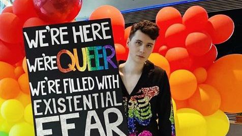 Fotografija: Daniel Howell se je odločil, da bo po svojem »coming outu« postal glasnik LGBTQ populacije. FOTO: Instagram D. H.