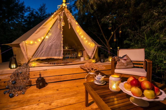 Glamping je &quot;nadgradnja&quot; kampiranja. Foto: Shutterstock