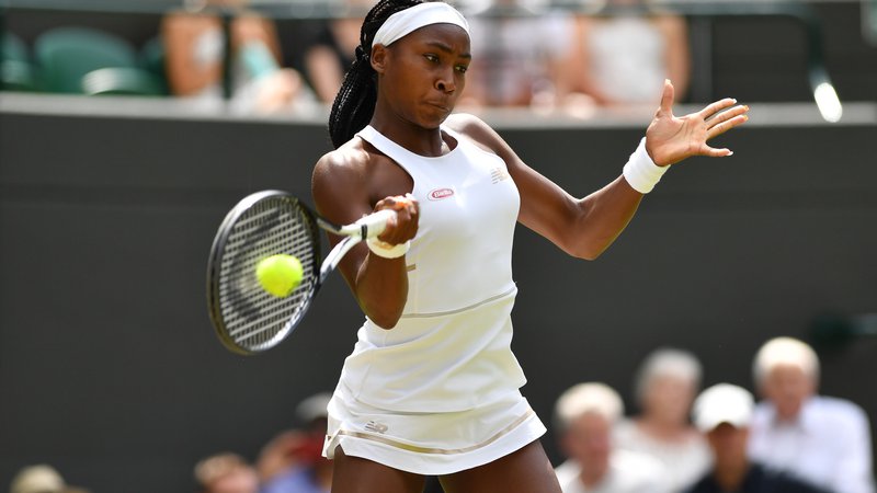 Fotografija: Bodo zaradi Cori Coco Gauff pri WTA znova pretehtali pravila glede starostnih omejitev? FOTO: AFP