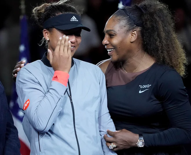 Williamsova se je z dolgim sporočilom opravičila Naomi Osaka, zmagovalki lanskega OP ZDA. FOTO: Usa Today Sports