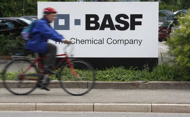 Na poslovne rezultate multinacionalke BASF je vplivalo ohlajanje gospodarstva v svetu, posebno v industrijski proizvodnji. Foto Reuters