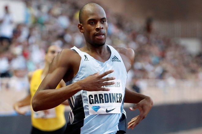 V teku na 400 metrov je s časom 44,51 zmagal Steven Gardiner z Bahamov. FOTO: Reuters