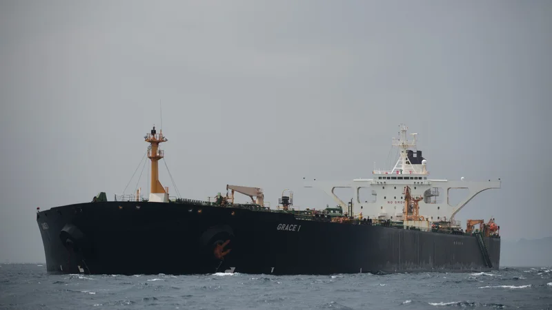 Fotografija: Tanker Grace 1. FOTO: Jorge Guerrero Afp