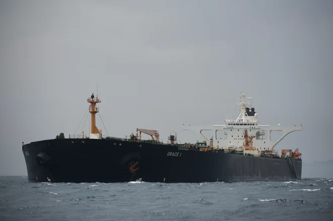 Tanker Grace 1. FOTO: Jorge Guerrero Afp
