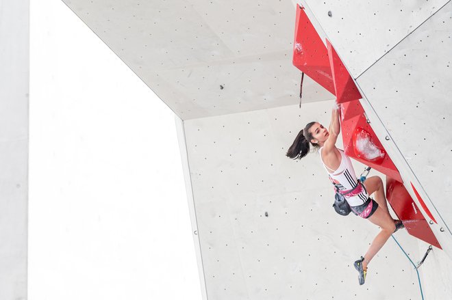 Lučka Rakovec je bila v Chamonixu edina slovenska predstavnica v finalu, zasedla je 7. mesto. FOTO: Luka Fonda