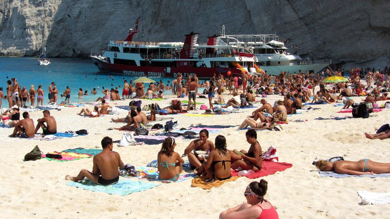 Fotografija: Letos je znova v porastu dopustovanje v Grčiji. FOTO: Blaž Samec