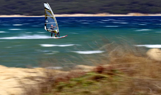 Plaža Ciganka na otoku Rabu. FOTO: Matej Družnik