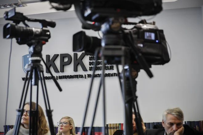 Namestnik predsednika KPK Uroš Novak napoveduje, da bo slovenske evroposlance znova pozval k ustanovitvi evropskega protikorupcijskega organa. FOTO: Uroš Hočevar/Delo