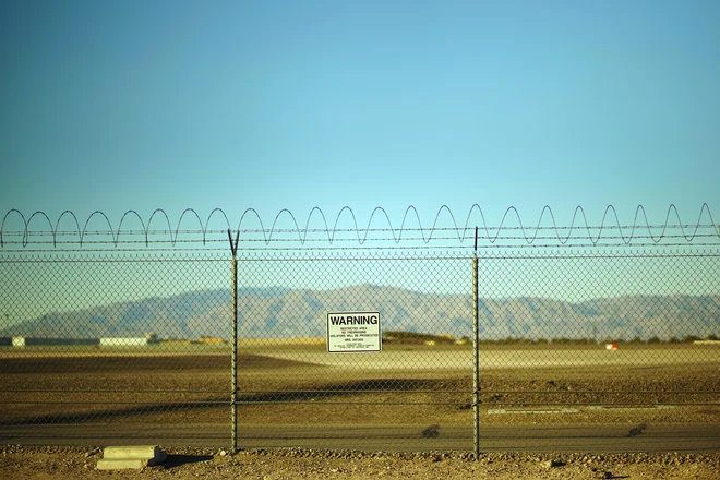 Na Območju 51 po teorijah zarote ameriška vojska skriva Nezemljane. FOTO: Shutterstock