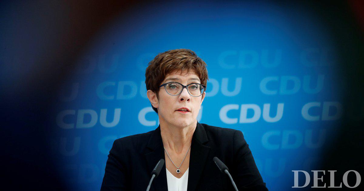 Neue deutsche Verteidigungsministerin wird Annegret Kramp-Karrenbauer
