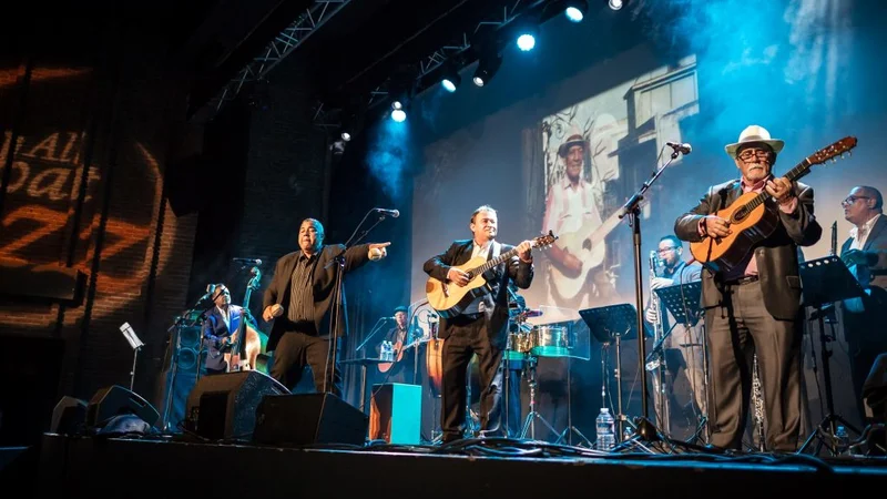 Fotografija: Grupo Compay Segundo da Buena Vista Social Club FOTO: arhiv festivala Glasbe sveta