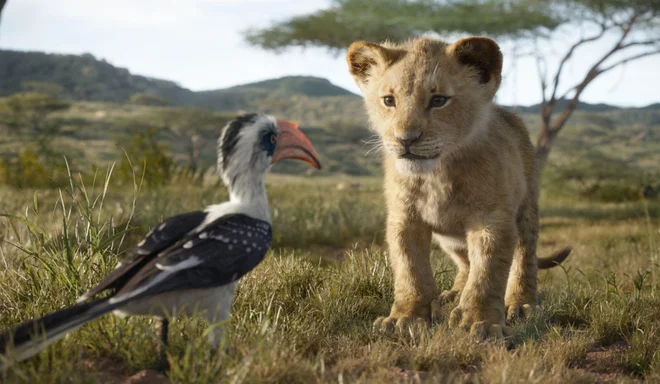 Simba in Zazu FOTO: promocijsko gradivo Disney Enterprises