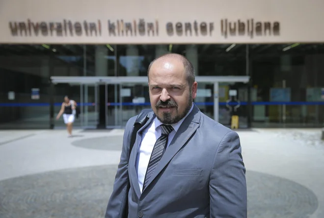 Janez Poklukar, kandidat za generalnega direktorja Kliničnega centra. FOTO: Jože Suhadolnik/Delo