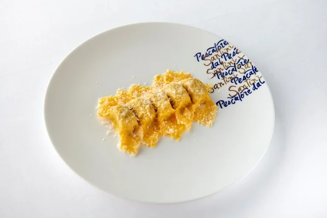 Tortelli di zucca, testenine z bučo po starem mantovskem receptu Foto BIC