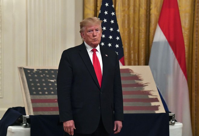 Ameriški predsednik Donald Trump. FOTO: AFP