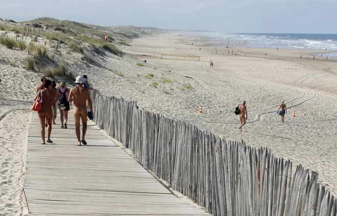 Ena najbolj prepoznavnih naturističnih dežel v Evropi je Francija. FOTO: Reuters