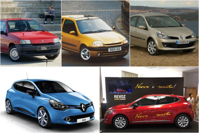 Na vrhu je renault clio. FOTO: arhiv Dela