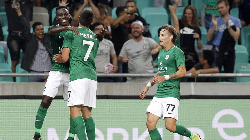 Fotografija: Olimpija v Stožicah gosti Domžale. FOTO: Mavric Pivk/Delo