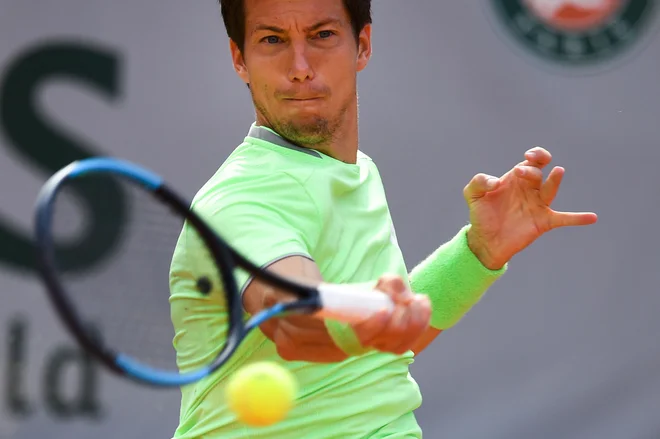 Aljaž Bedene je edini član svetovne stoterice, ki je prijavljen za teniški turnir v Portorožu. FOTO: AFP