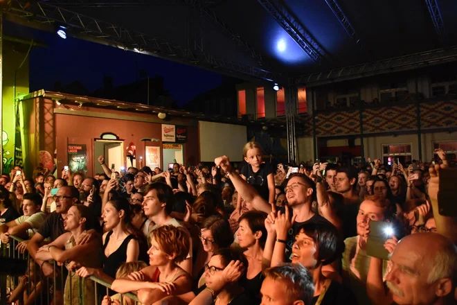 Trnfest, zdaj Trnovfest, včasih zastonjski, danes plačljiv. FOTO: Ivo Pogorelčnik