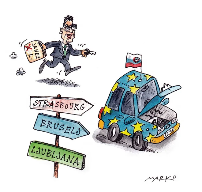 KARIKATURA: Marko Kočevar/Delo