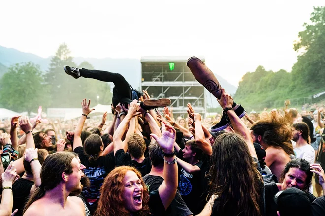 Veselje, norčije, spontanost, pristnost, izvirnost ... Foto Marko Alpner Metaldays festival